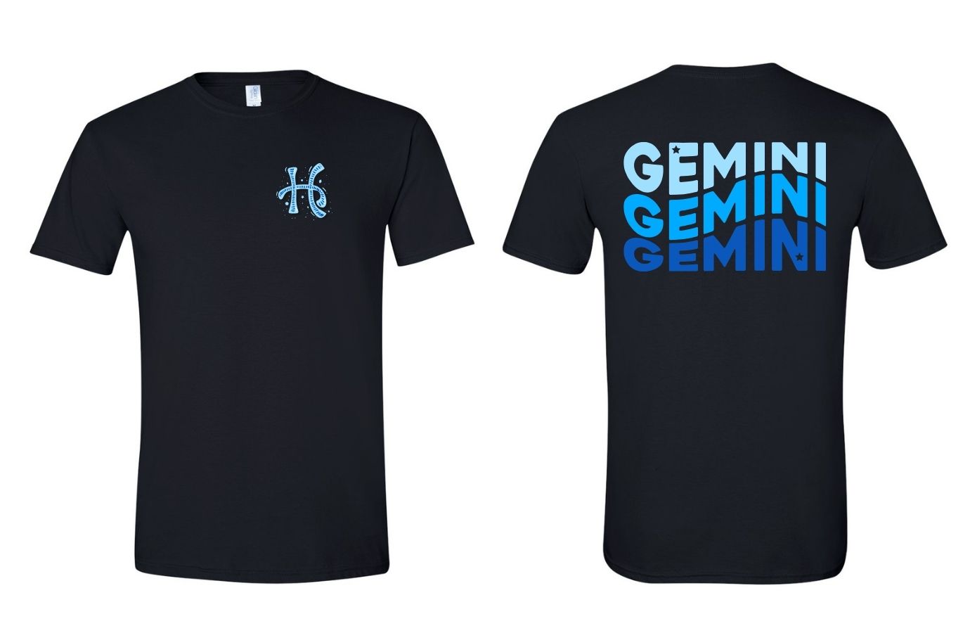 Gemini Waves Softstyle Tee